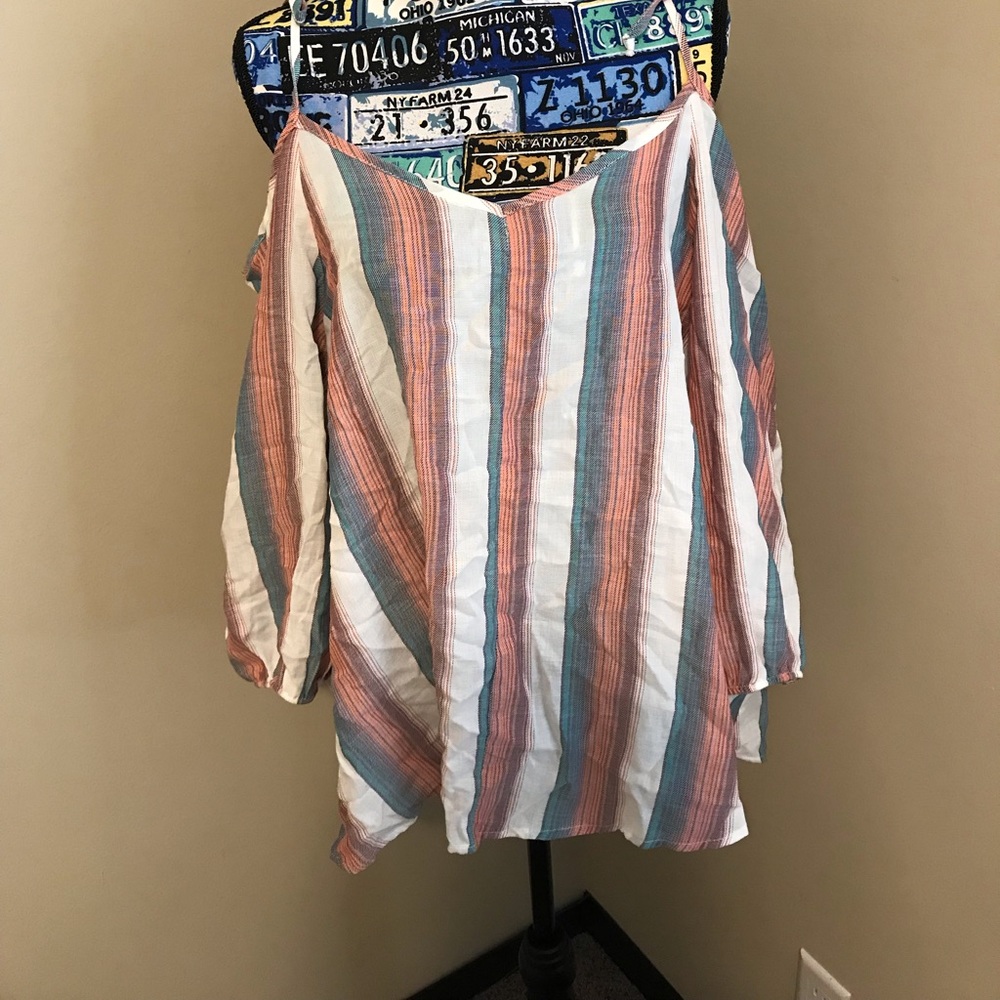 Peep Shoulder Blouse